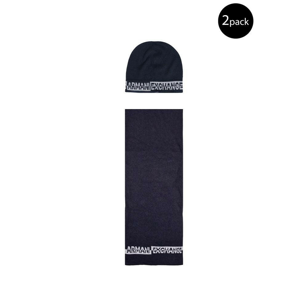 Armani Exchange Blue Polyamide Scarf -   -  Armani Exchange.
