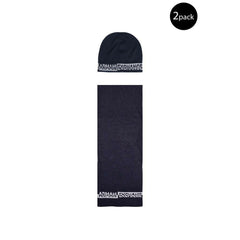 Armani Exchange Blue Polyamide Scarf -   -  Armani Exchange.