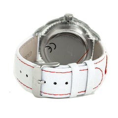 Chronotech White Leather Watch -   -  Chronotech.