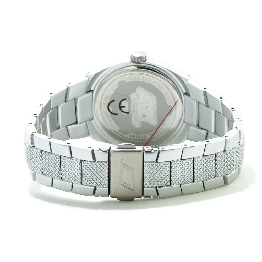 Chronotech Silver Polycarbonate Watch -   -  Chronotech.