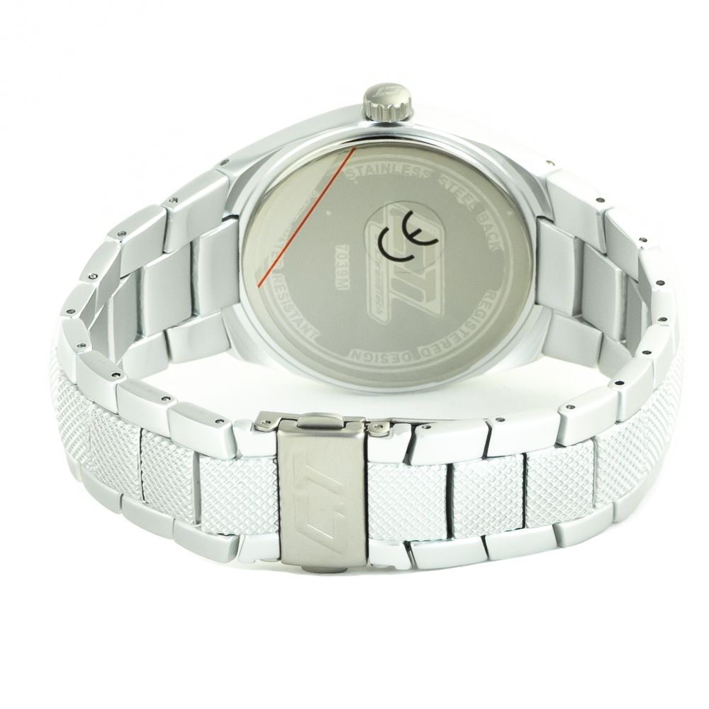 Chronotech Silver Polycarbonate Watch -   -  Chronotech.