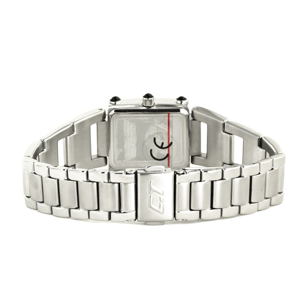 Chronotech Silver Stainless Steel Watch -   -  Chronotech.