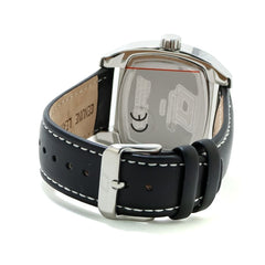 Chronotech Black Leather Watch -   -  Chronotech.