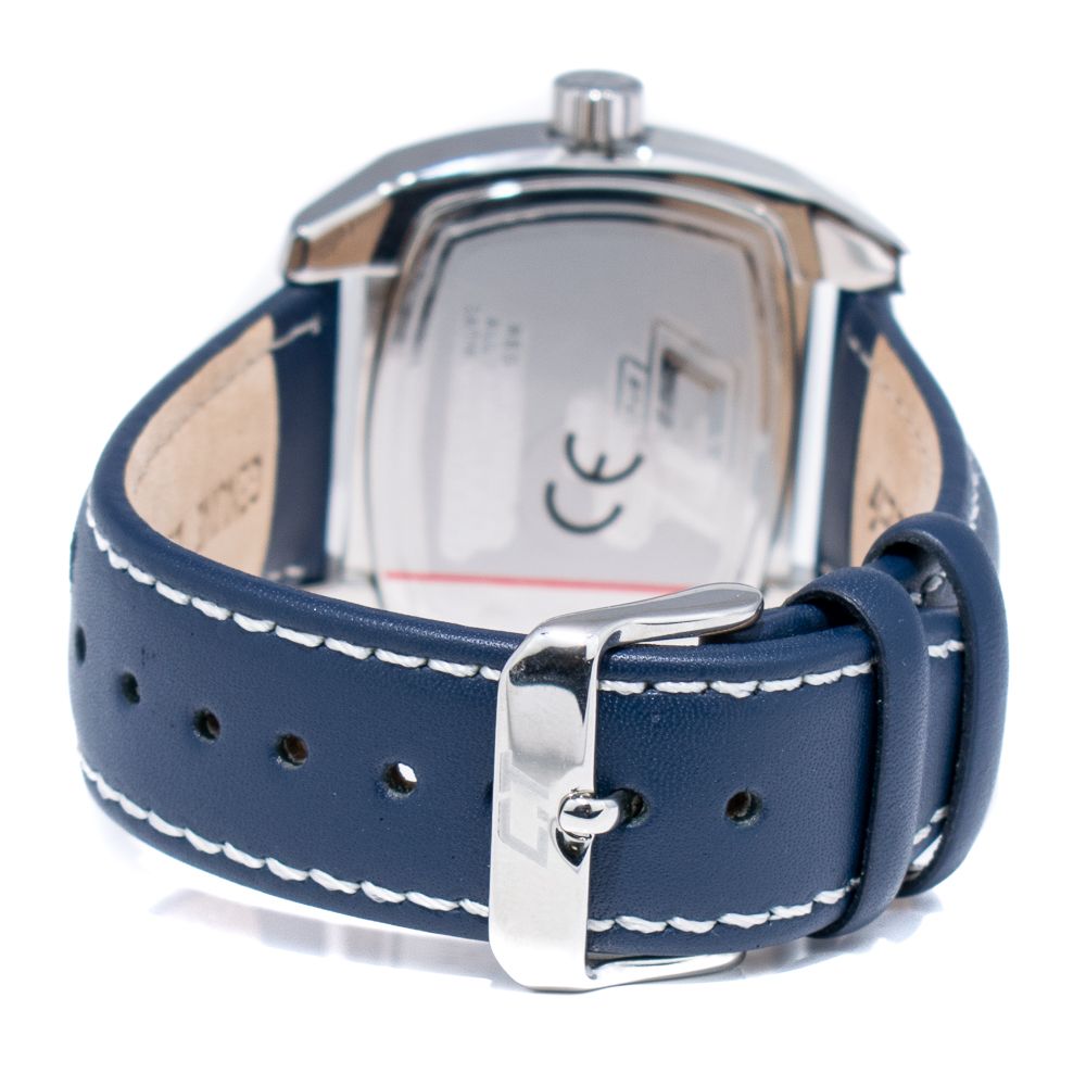 Chronotech Blue Leather Watch -   -  Chronotech.