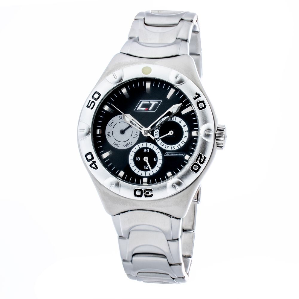 Chronotech Gray Stainless Steel Watch -   -  Chronotech.