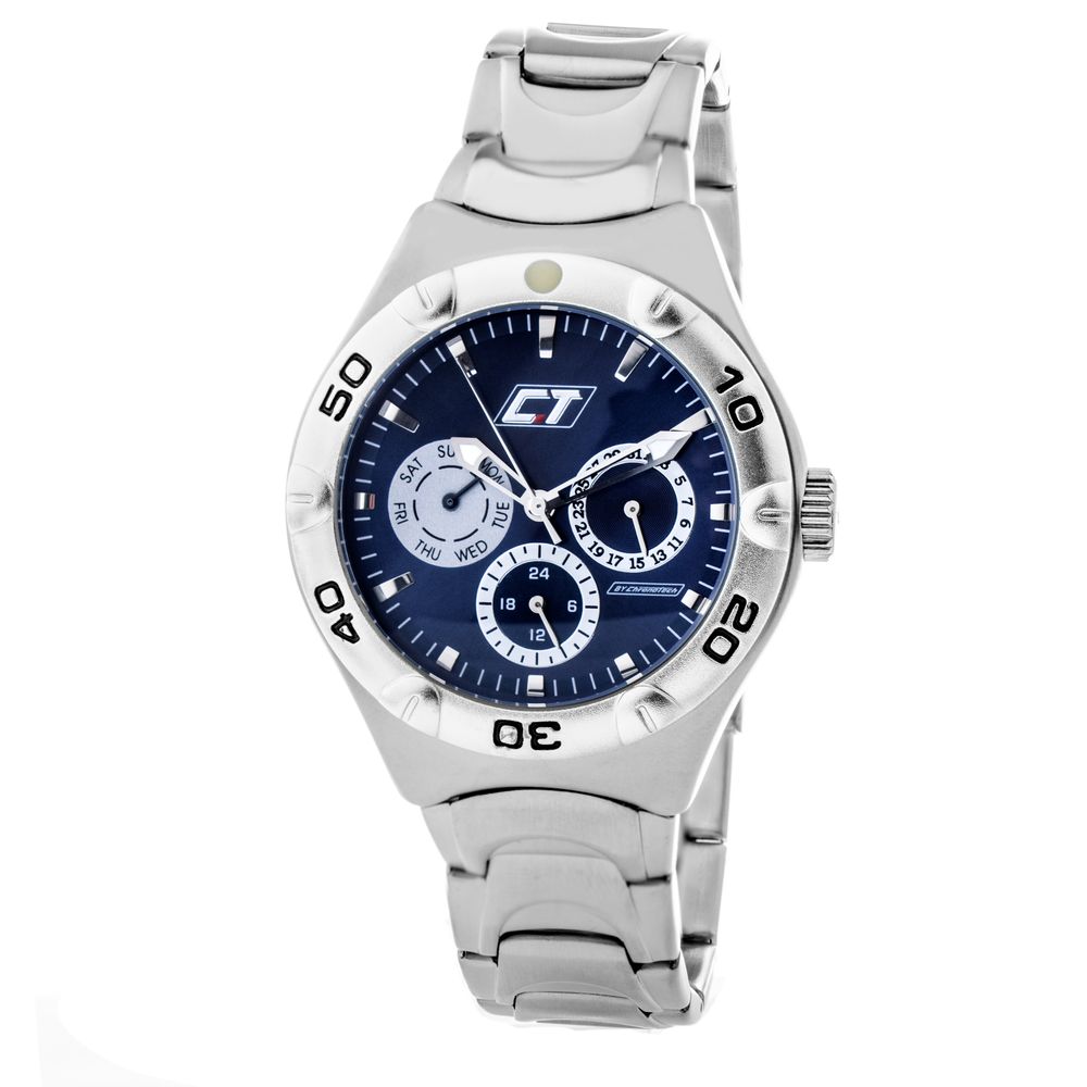Chronotech Silver Stainless Steel Watch -   -  Chronotech.