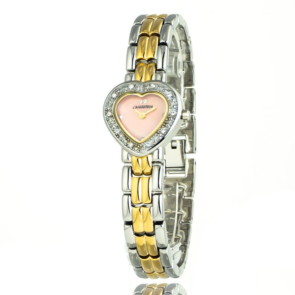 Chronotech Silver Stainless Steel Watch -   -  Chronotech.