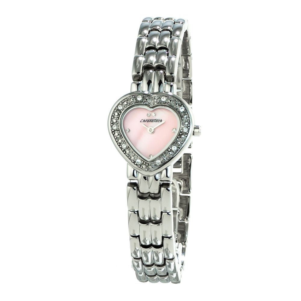 Chronotech Silver Stainless Steel Watch -   -  Chronotech.