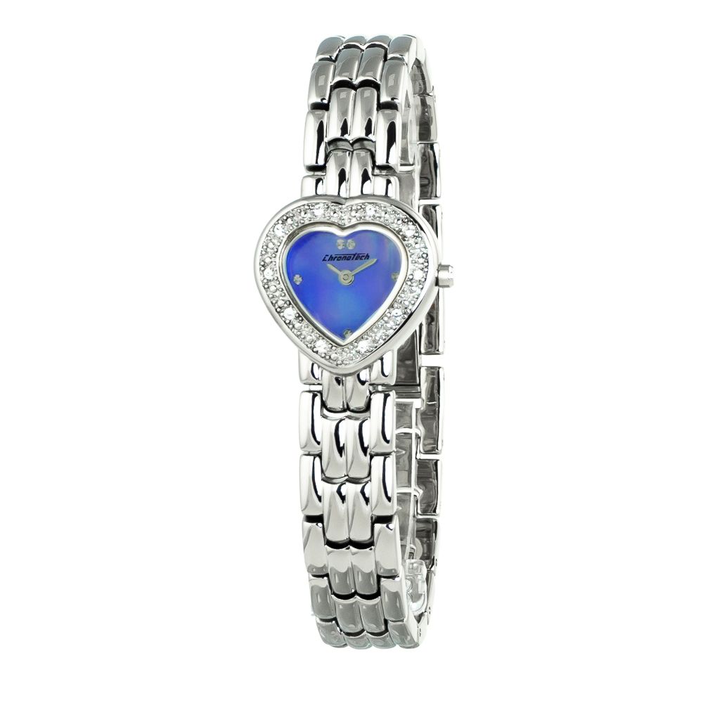 Chronotech Silver Stainless Steel Watch -   -  Chronotech.