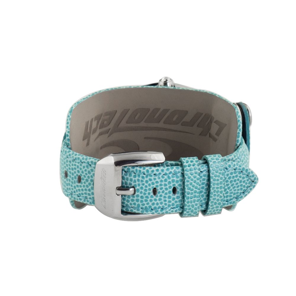 Chronotech Blue Leather Watch -   -  Chronotech.
