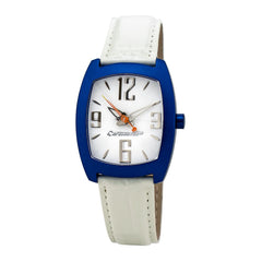 Chronotech White Leather Watch -   -  Chronotech.