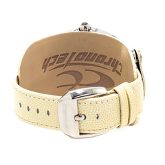 Chronotech Beige Leather Watch -   -  Chronotech.