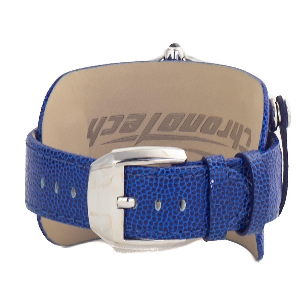 Chronotech Blue Leather Watch -   -  Chronotech.