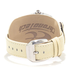 Chronotech Beige Leather Watch -   -  Chronotech.