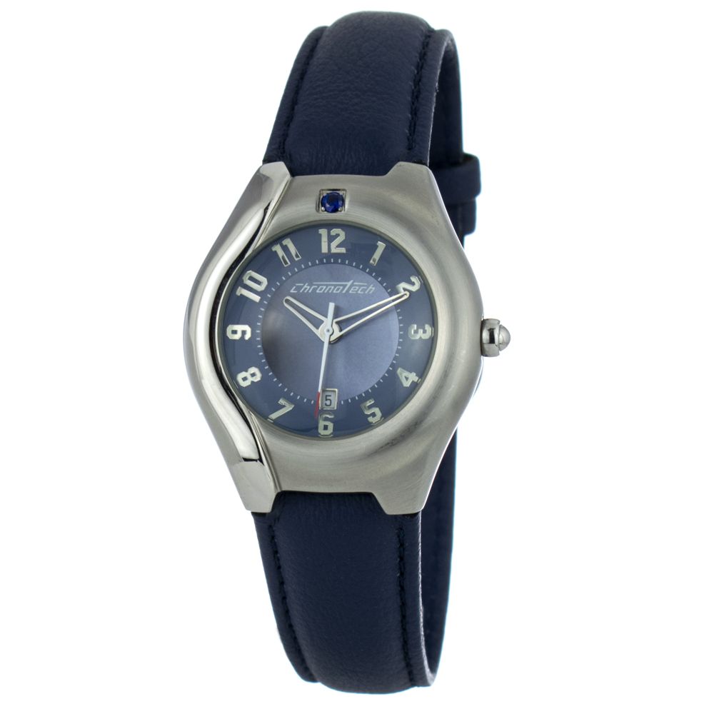 Chronotech Silver Stainless Steel Watch -   -  Chronotech.