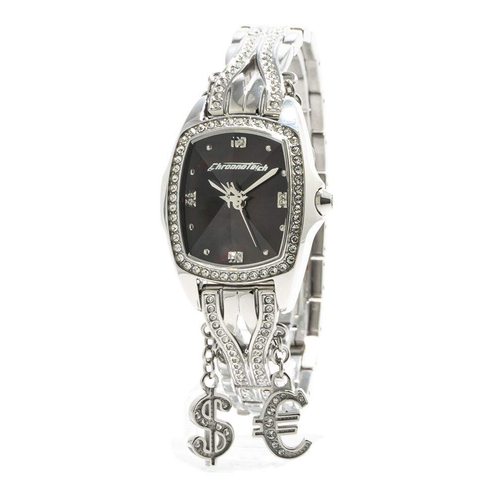Chronotech Silver Stainless Steel Watch -   -  Chronotech.