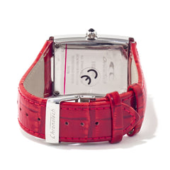 Chronotech Red Leather Watch -   -  Chronotech.