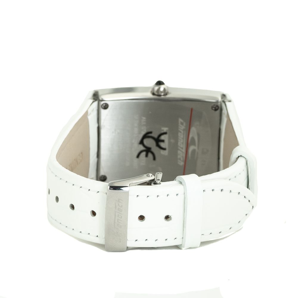 Chronotech White Leather Watch -   -  Chronotech.