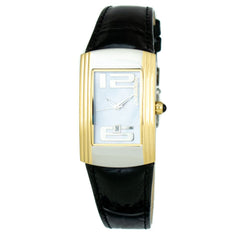 Chronotech Black Leather Watch -   -  Chronotech.