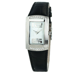 Chronotech Black Leather Watch -   -  Chronotech.