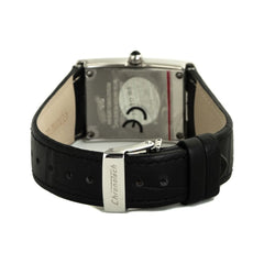 Chronotech Black Leather Watch -   -  Chronotech.