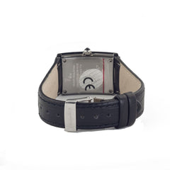 Chronotech Black Leather Watch -   -  Chronotech.