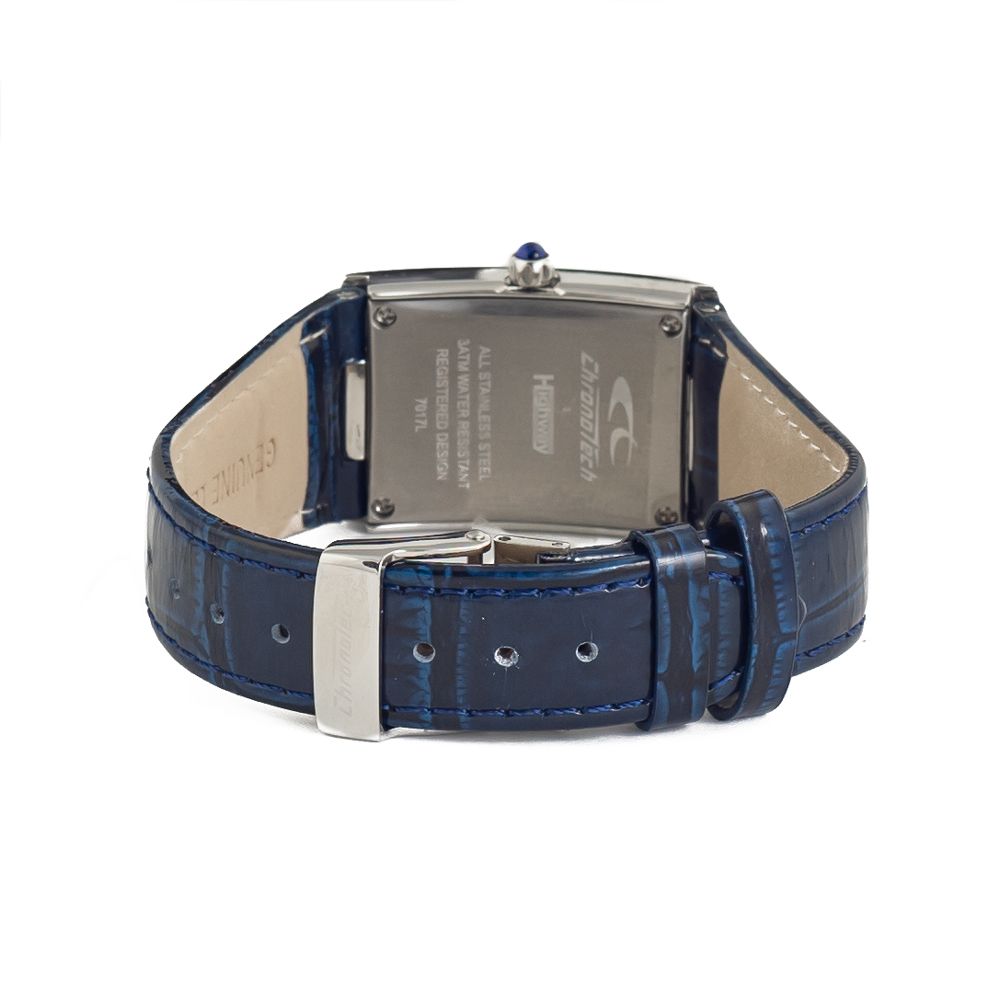 Chronotech Blue Leather Watch -   -  Chronotech.