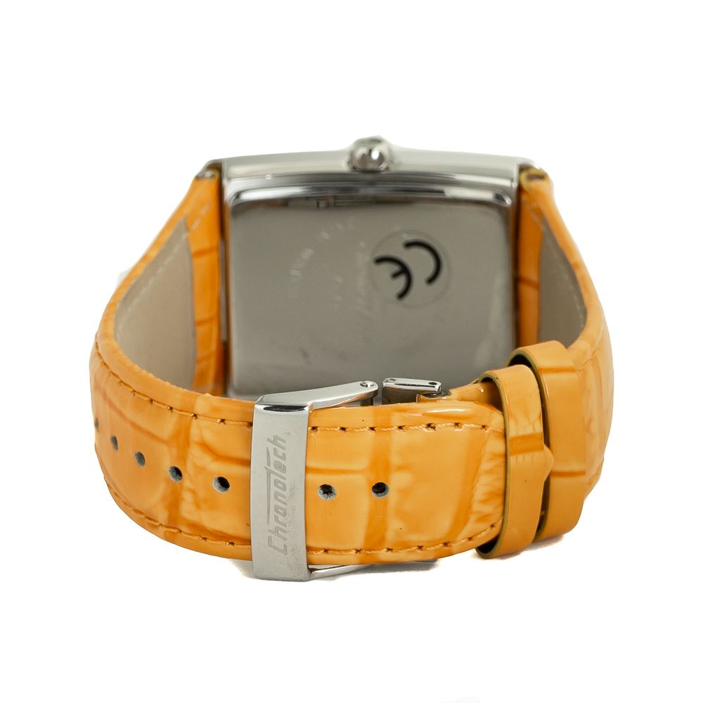 Chronotech Orange Leather Watch -   -  Chronotech.