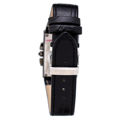 Chronotech Black Leather Watch -   -  Chronotech.