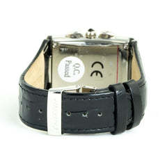 Chronotech Black Leather Watch -   -  Chronotech.