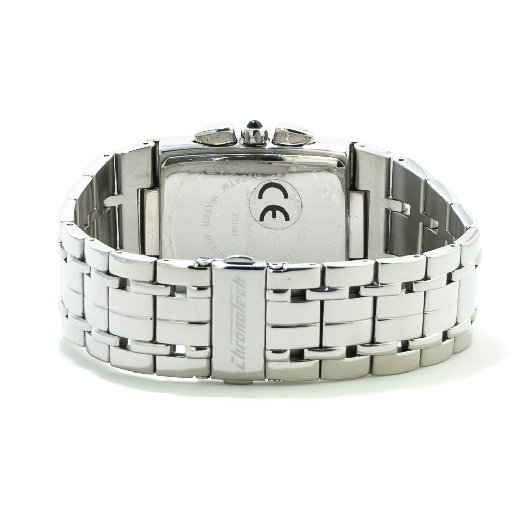 Chronotech Silver Stainless Steel Watch -   -  Chronotech.