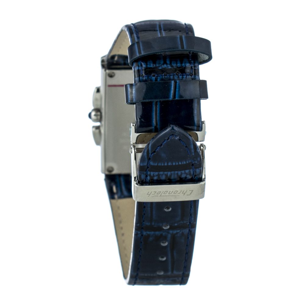 Chronotech Blue Leather Watch -   -  Chronotech.