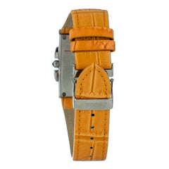 Chronotech Orange Leather Watch -   -  Chronotech.