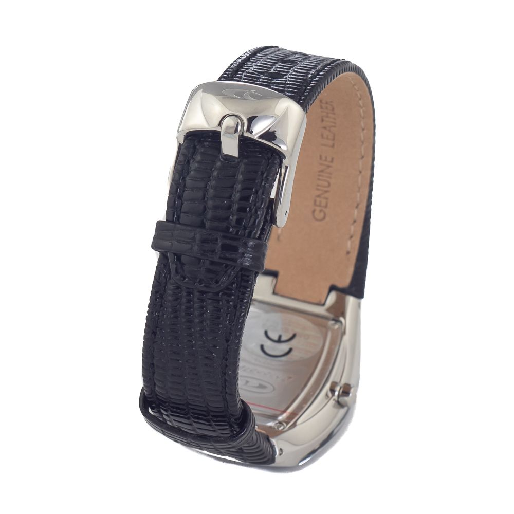 Chronotech Black Leather Watch -   -  Chronotech.