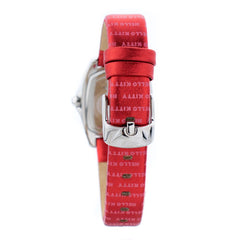 Chronotech Red Leather Watch -   -  Chronotech.