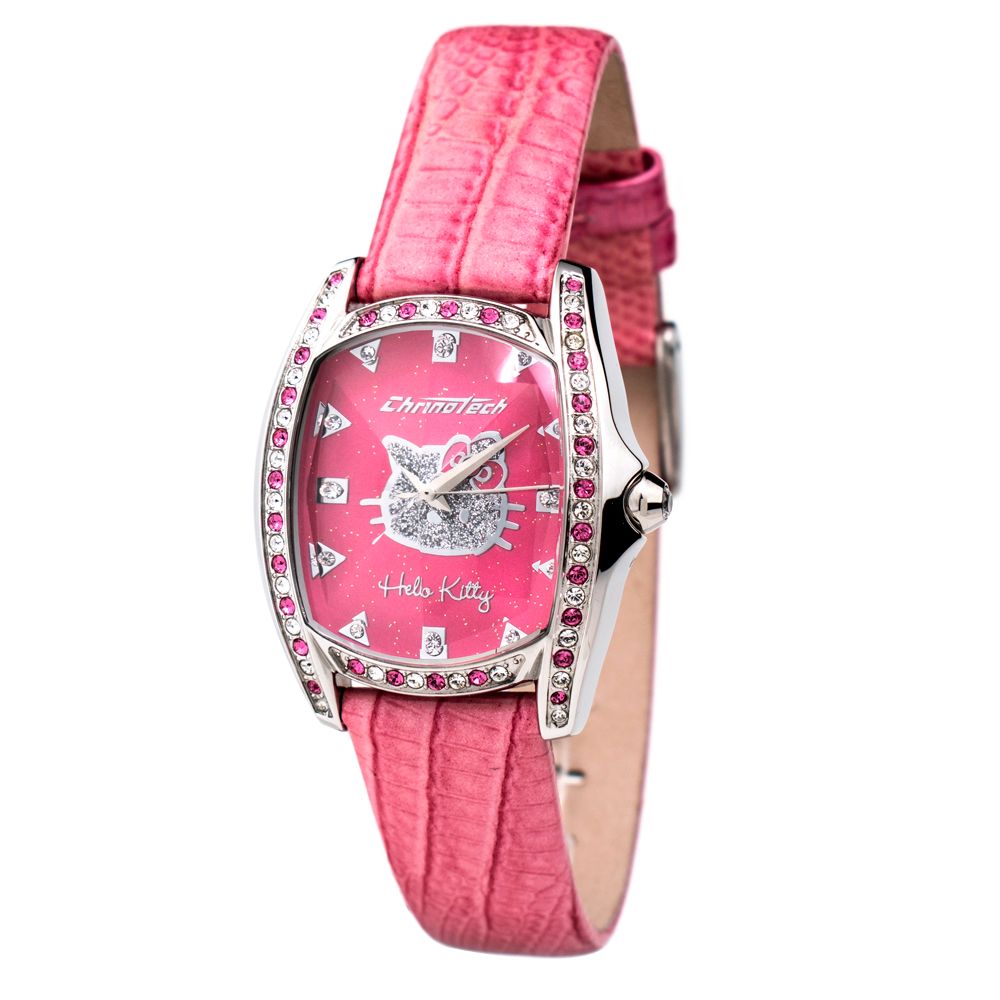 Chronotech Multicolor Leather Watch -   -  Chronotech.