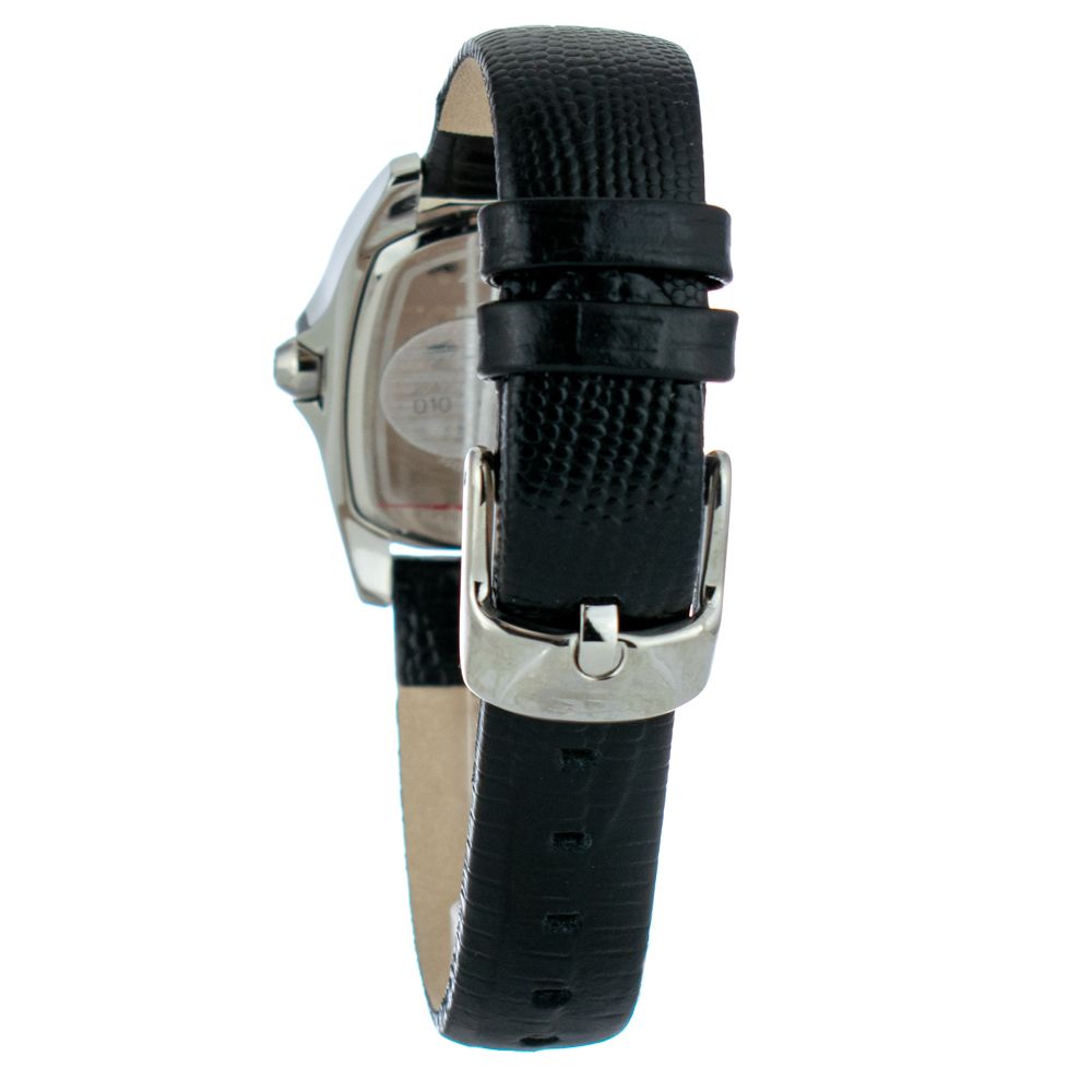 Chronotech Black Leather Watch -   -  Chronotech.