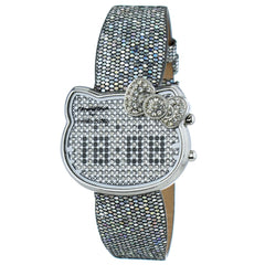 Chronotech Silver Leather Watch -   -  Chronotech.