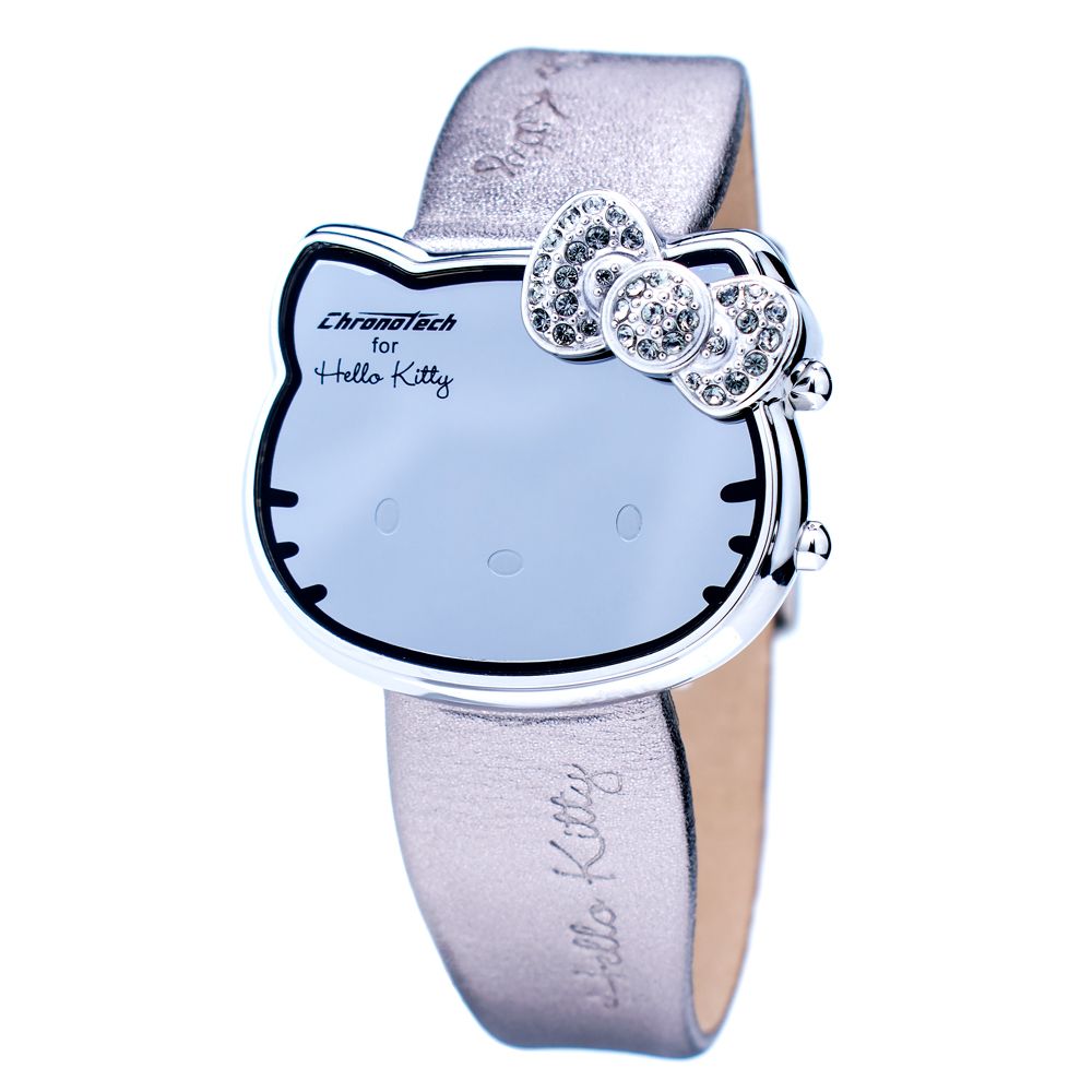 Chronotech Silver Leather Watch -   -  Chronotech.