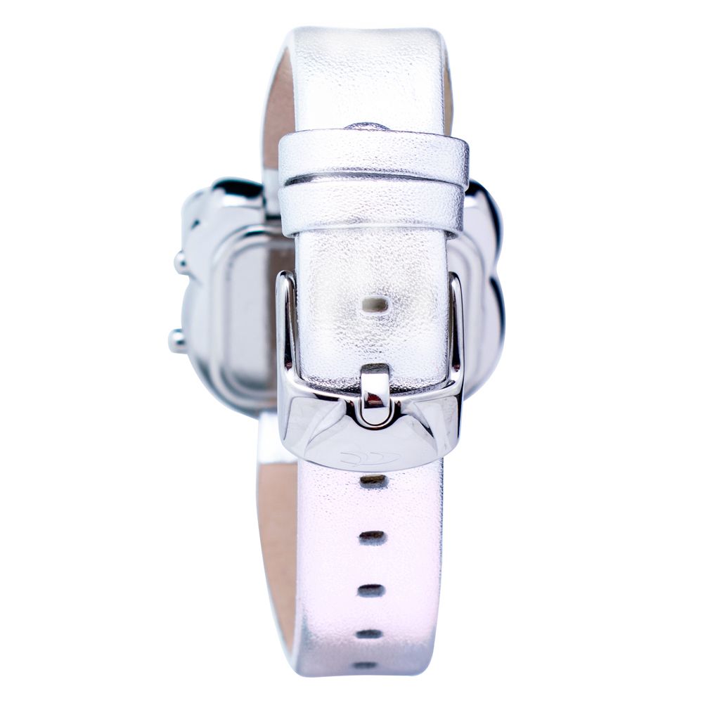 Chronotech Silver Leather Watch -   -  Chronotech.