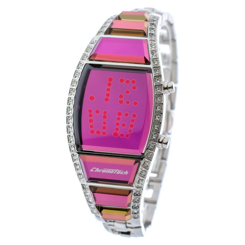 Chronotech Silver Stainless Steel Watch -   -  Chronotech.