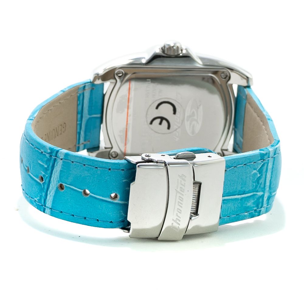 Chronotech Blue Leather Watch -   -  Chronotech.