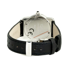 Chronotech Black Leather Watch -   -  Chronotech.