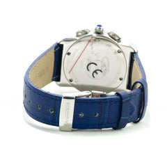 Chronotech Blue Leather Watch -   -  Chronotech.