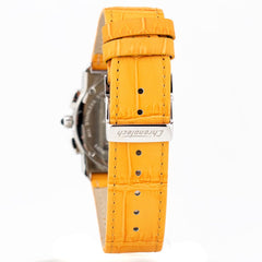 Chronotech Orange Leather Watch -   -  Chronotech.