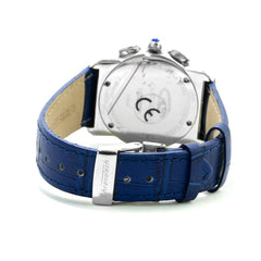Chronotech Blue Leather Watch -   -  Chronotech.