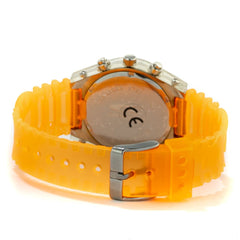 Chronotech Orange Rubber Watch -   -  Chronotech.