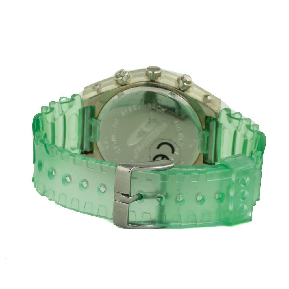 Chronotech Green Rubber Watch -   -  Chronotech.