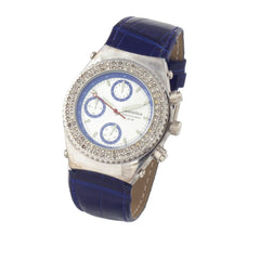 Chronotech Blue Leather Watch -   -  Chronotech.