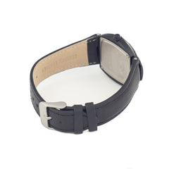 Chronotech Black Leather Watch -   -  Chronotech.